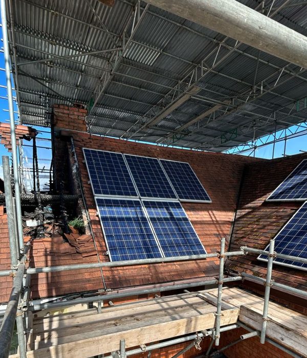 Tin Hat Roof Scaffolding for Strandor Roofing Bromsgrove