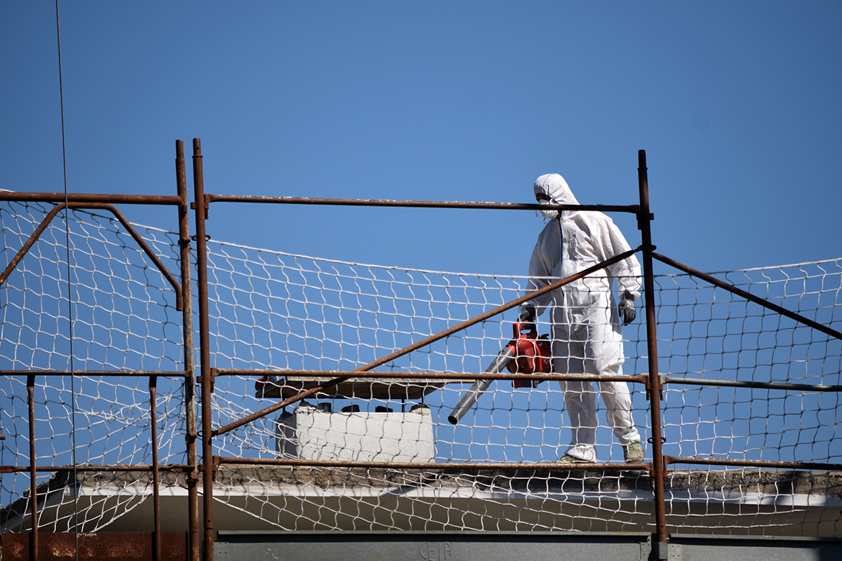 Asbestos Removal Scaffolding