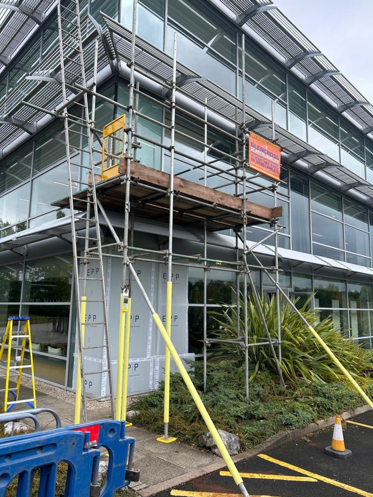 Glass Replacement Scaffolding