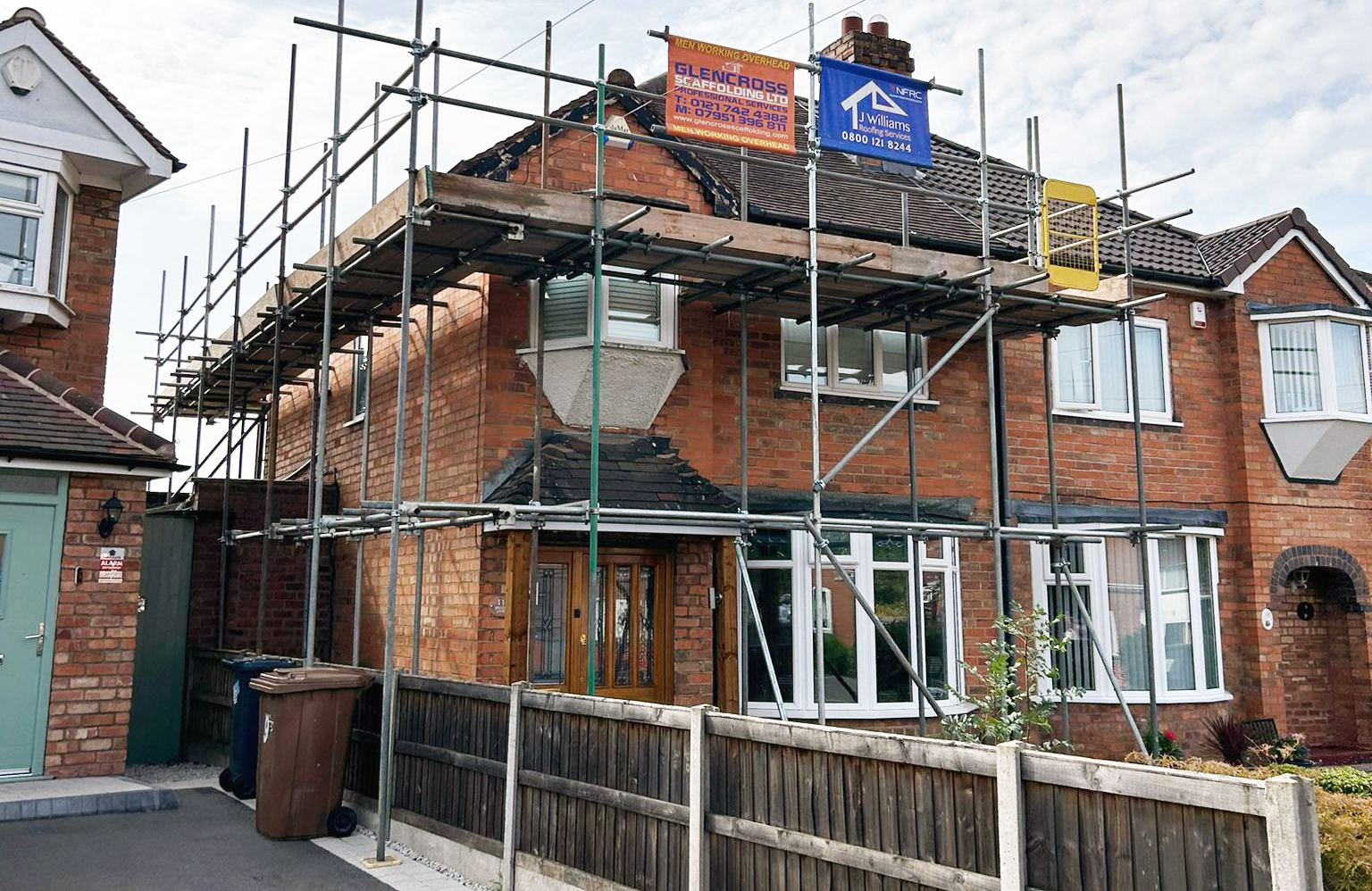 Reroof scaffolding birmingham