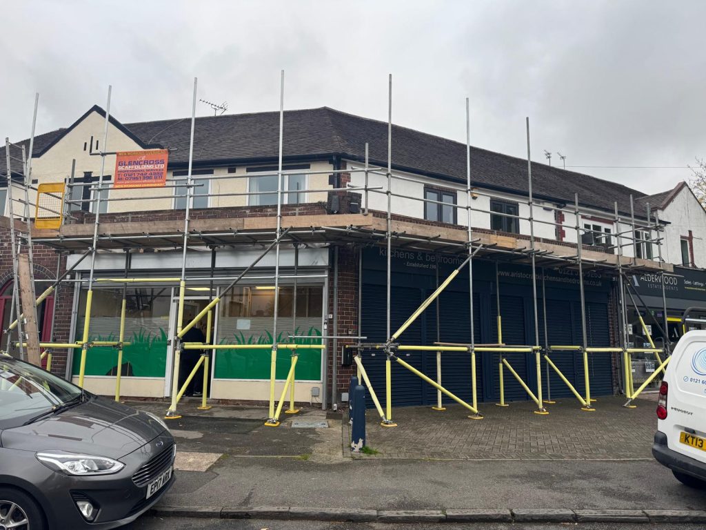 Scaffolding Old Lode Lane Solihull