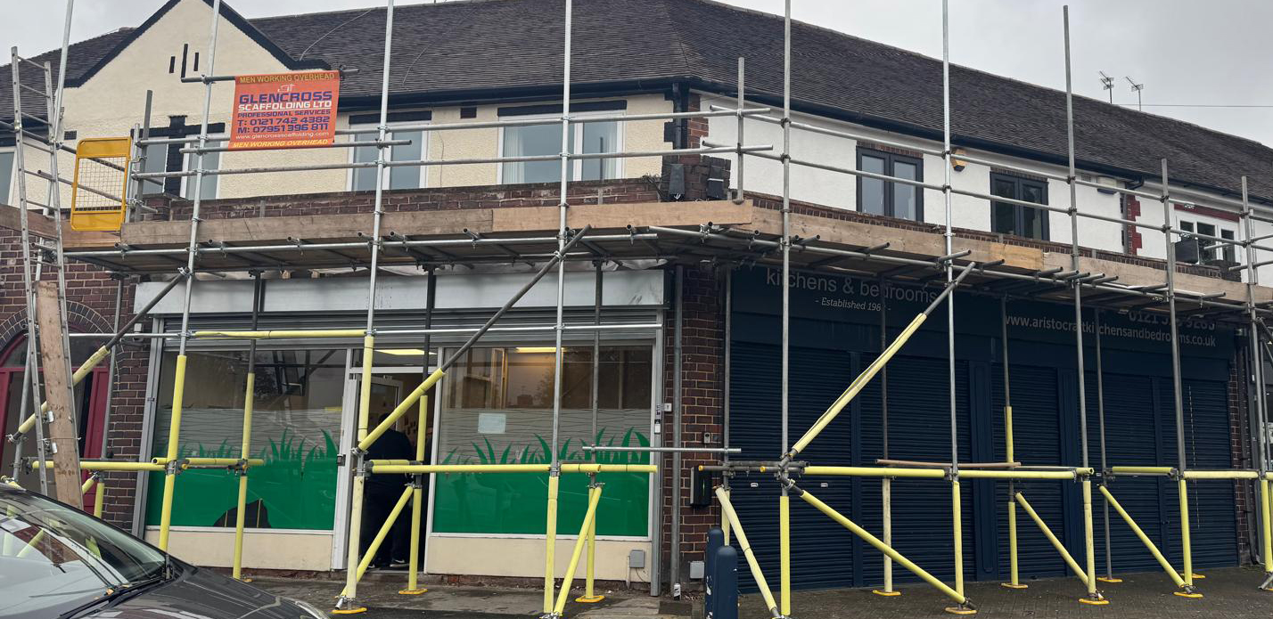 Scaffolding Old Lode Lane Solihull