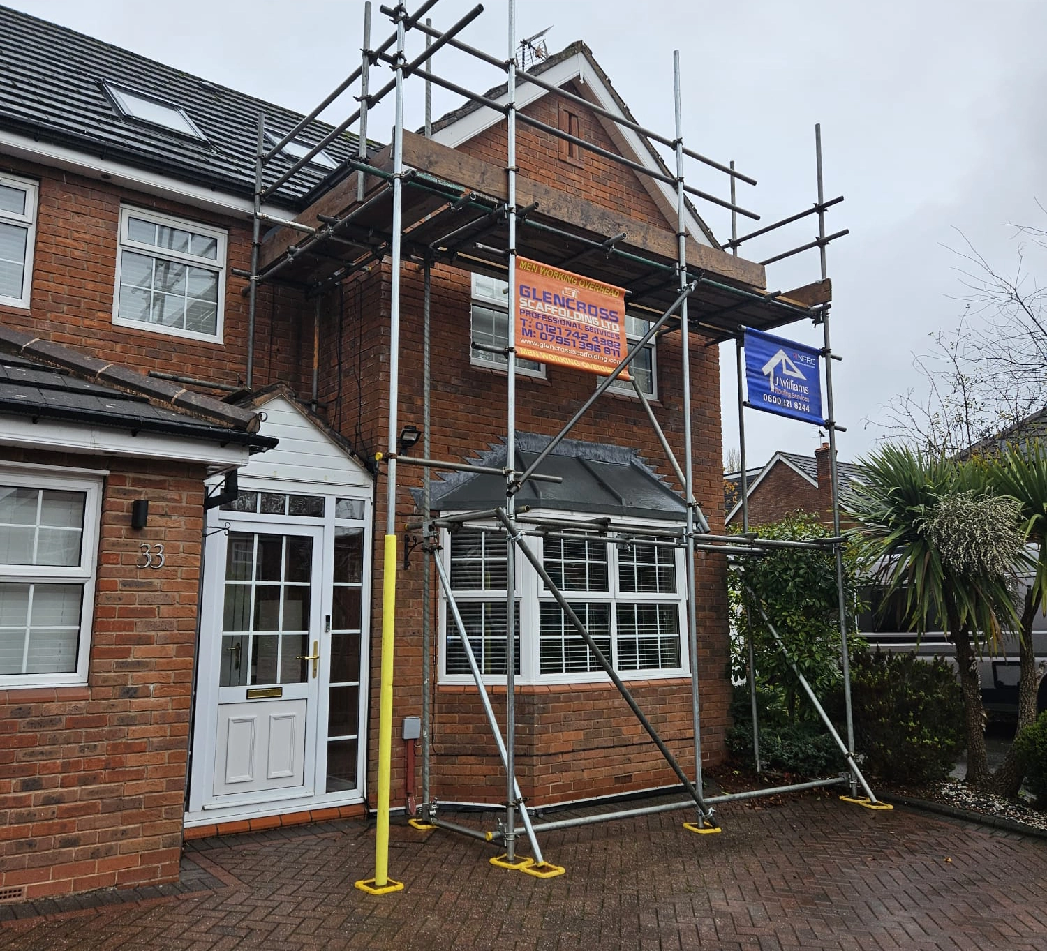 St Francis Avenue Solihull Domestic Scaffolding