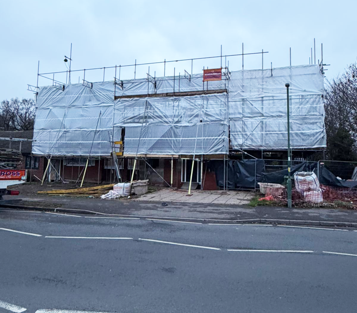 scafffolding-bournville